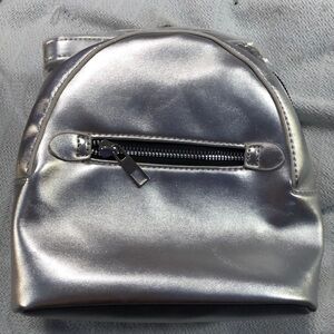 Small Metallic Backpack